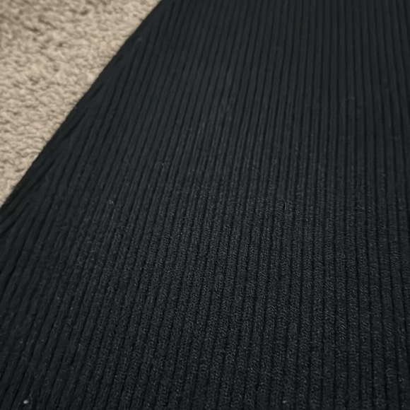 NWT A&F Ribbed BodyCon Dress-Sz XS-Black-Adj Straps-Viscose Blend-Stretchy - Picture 11 of 16